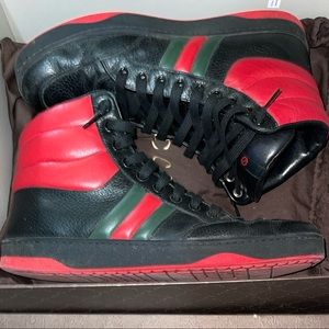 Authentic Gucci high tops